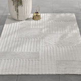 Clayton Ivory 2'x3' Performance Rug