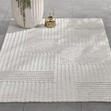 Clayton Ivory 5'x8' Performance Rug