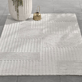 Clayton Ivory 5'x8' Performance Rug