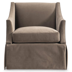 Clayton Ivory Swivel Chair - Ornate Home