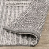 Clayton Light Gray 2'x3' Performance Rug