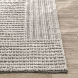 Clayton Light Gray 5'x8' Performance Rug