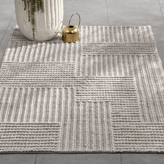 Clayton Light Gray 8'x10' Performance Rug