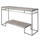 Clea Gray Console Table - Ornate Home