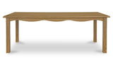 Clea Heritage Brown Dining Table - Ornate Home