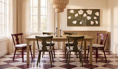 Clea Heritage Brown Dining Table - Ornate Home