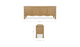 Clea Heritage Brown Sideboard - Ornate Home