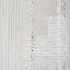 Clean Slate White Hand Painted Canvas - Ornate Home