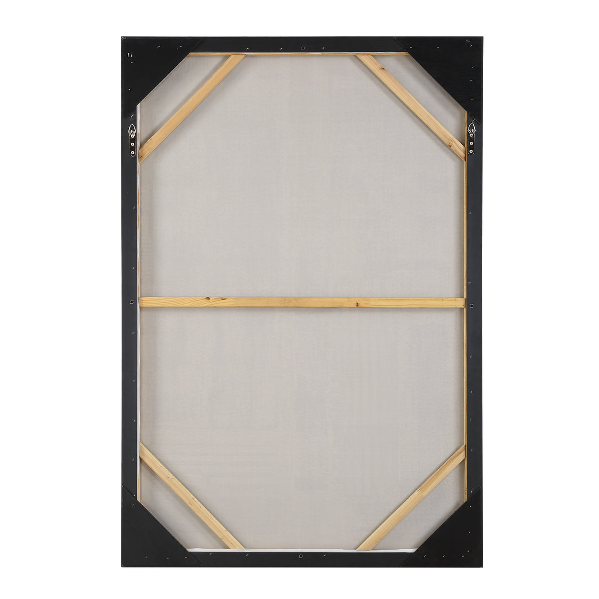Clean Slate White Hand Painted Canvas - Ornate Home
