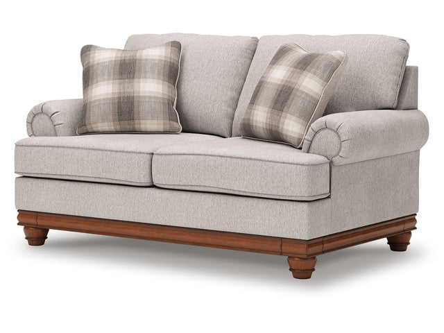 Clearbrooke Sandstone Loveseat - Ornate Home