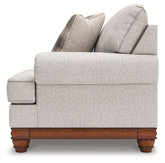 Clearbrooke Sandstone Oversized Chair and Ottoman - Ornate Home
