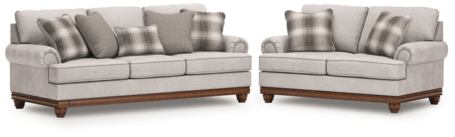 Clearbrooke Sandstone Sofa and Loveseat (Online Special Price) - Ornate Home