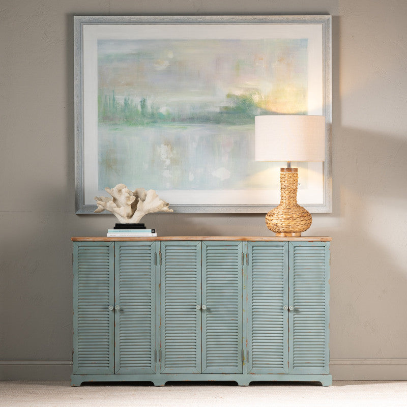 Clearwater Blue/Brown Sideboard - Ornate Home