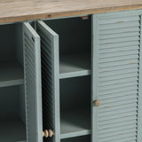 Clearwater Blue/Brown Sideboard - Ornate Home