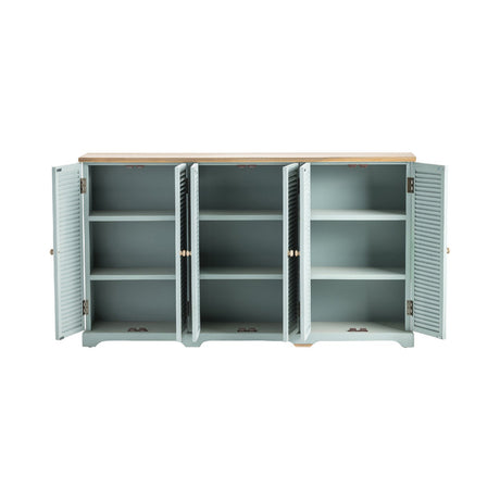 Clearwater Blue/Brown Sideboard - Ornate Home