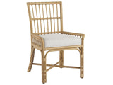 Clearwater Dover Natural/Pole Rattan Low-Arm Chair (Set of 2) - Ornate Home