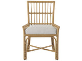 Clearwater Dover Natural/Pole Rattan Low-Arm Chair (Set of 2) - Ornate Home