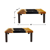 Clearwood Black Cornhole Game (Set of 2) - Ornate Home