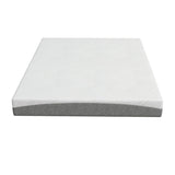 Clematis White/Gray Cal.King Mattress - Ornate Home