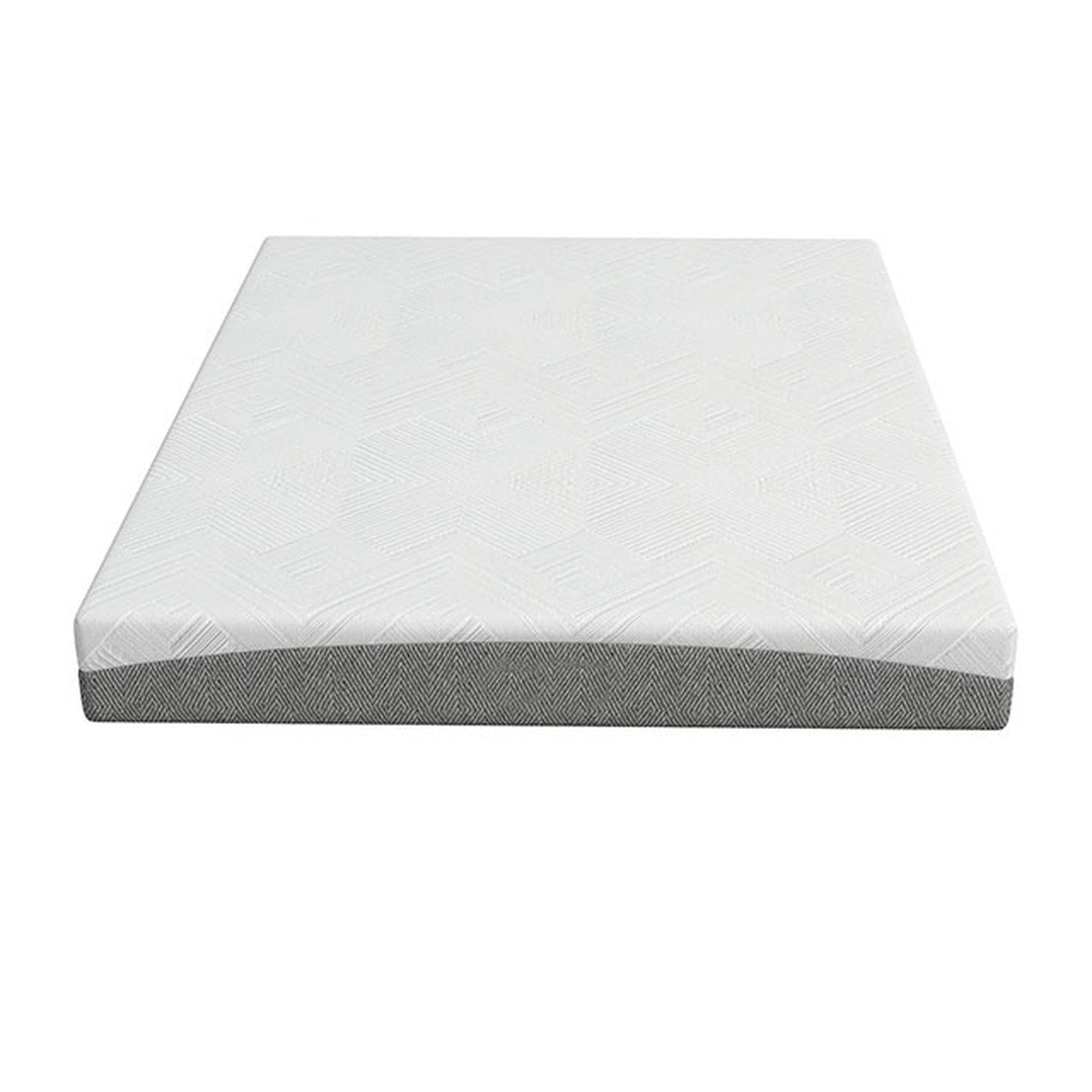Clematis White/Gray Cal.King Mattress - Ornate Home