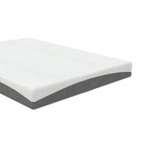 Clematis White/Gray Cal.King Mattress - Ornate Home