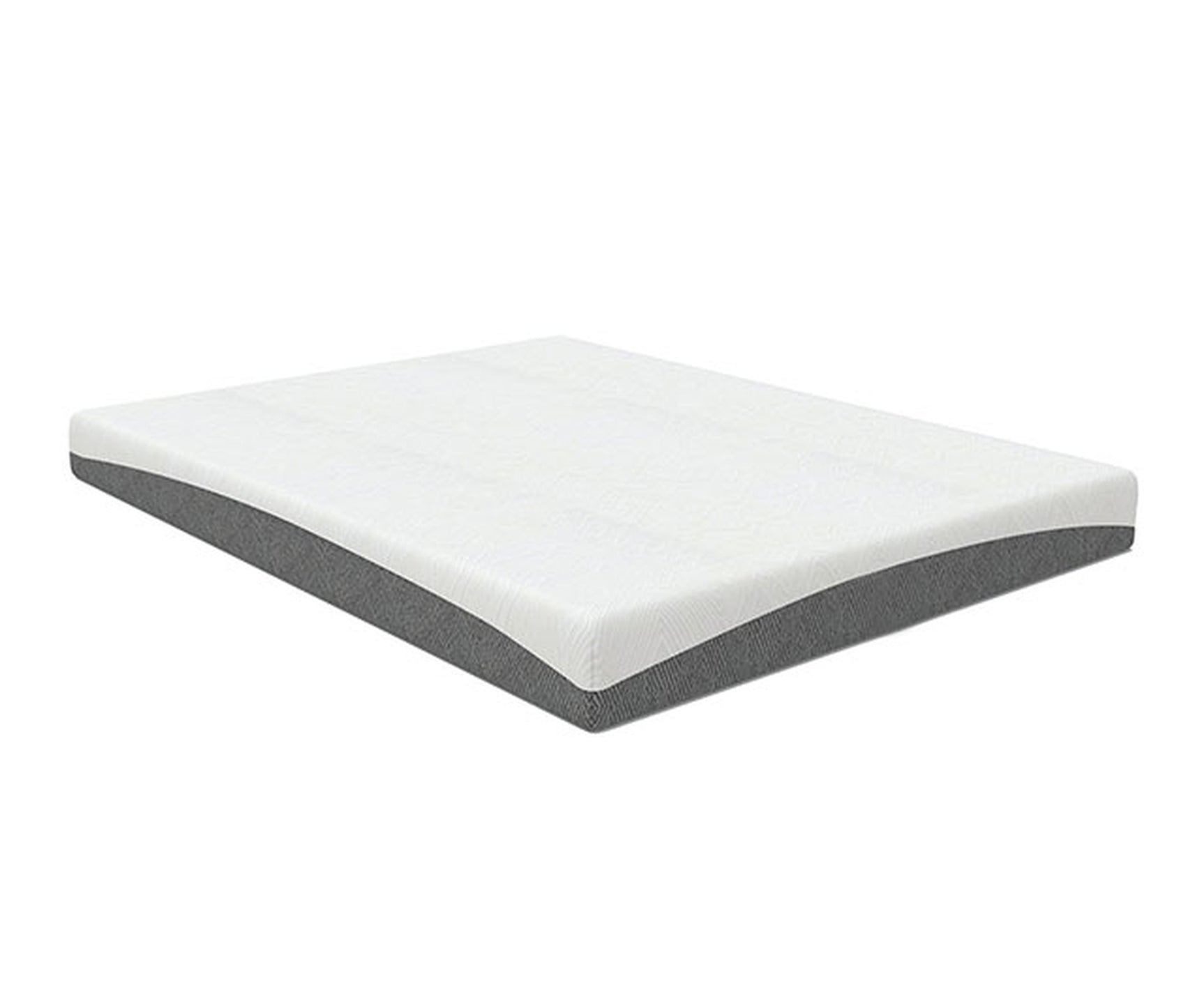 Clematis White/Gray Cal.King Mattress - Ornate Home