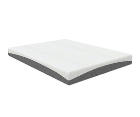 Clematis White/Gray Cal.King Mattress - Ornate Home