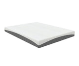 Clematis White/Gray King Mattress - Ornate Home