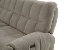 Clemens Beige Power Sectional - Ornate Home