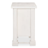 Clement Whitewashed Nightstand - Ornate Home