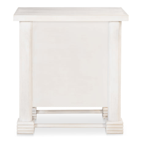 Clement Whitewashed Nightstand - Ornate Home