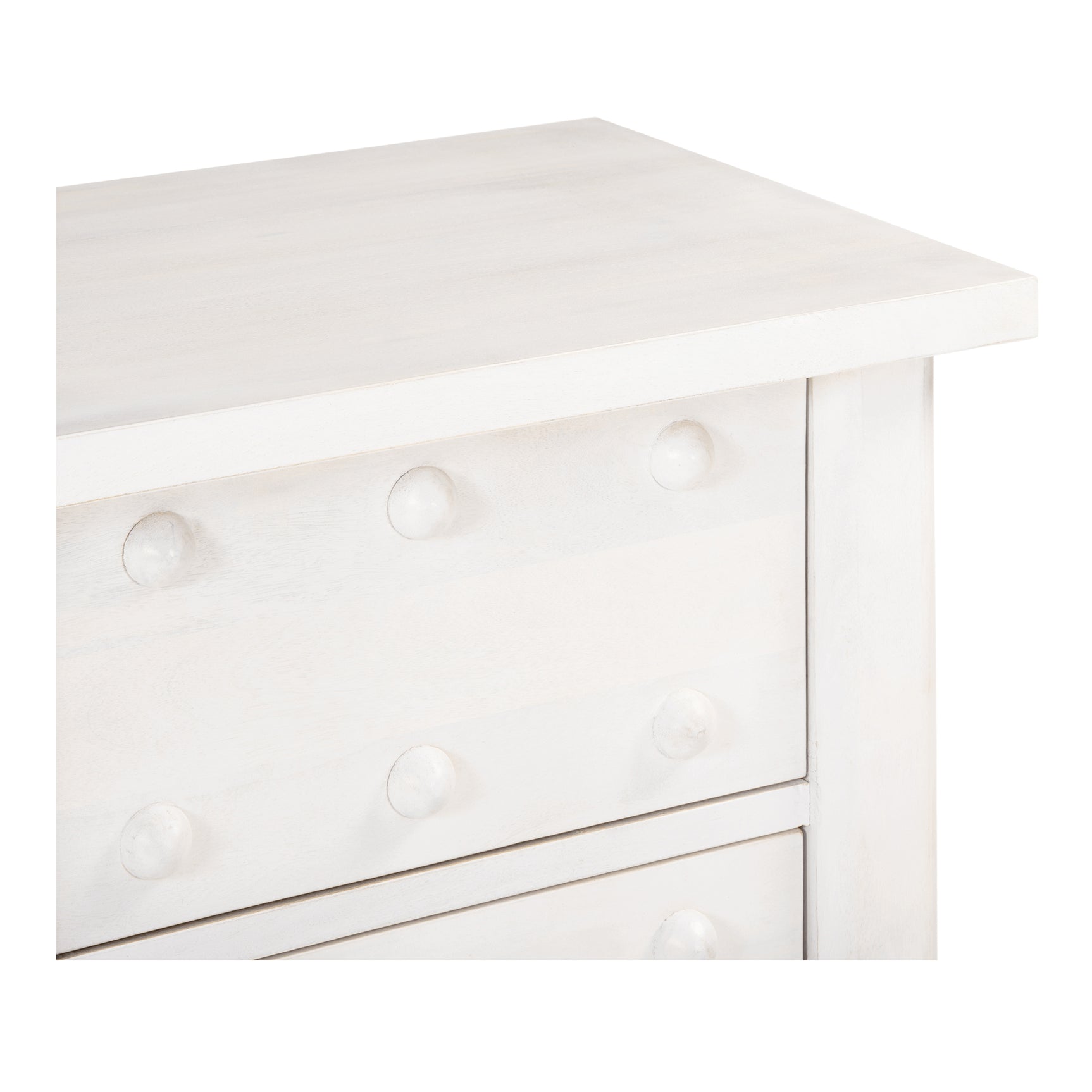 Clement Whitewashed Nightstand - Ornate Home