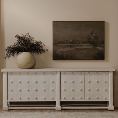 Clement Whitewashed Sideboard - Ornate Home