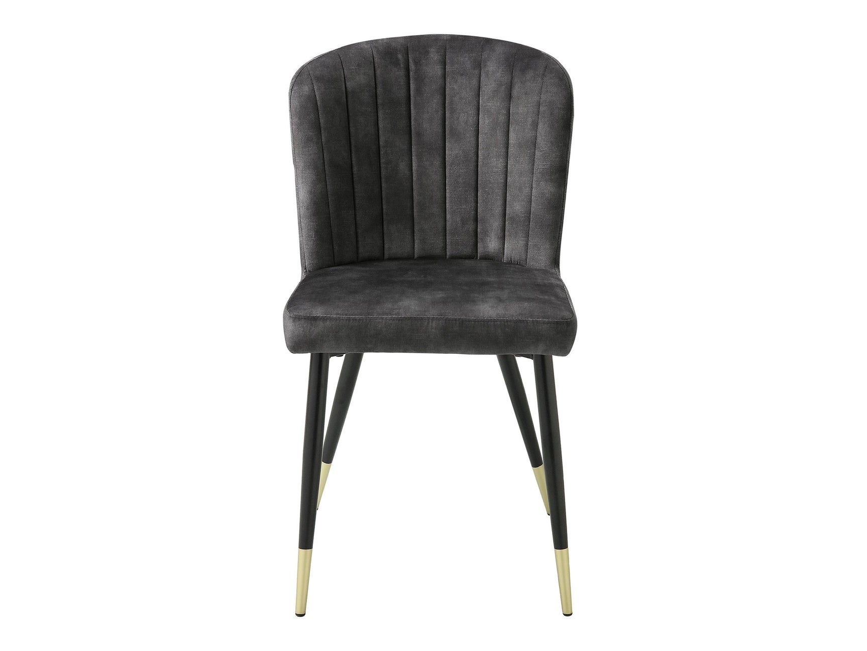 Clemente Charcoal Side Chair (Set of 2) - Ornate Home