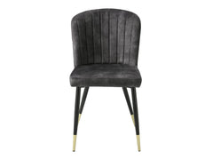 Clemente Charcoal Side Chair (Set of 2) - Ornate Home