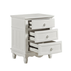 Clementine White 5-Piece Twin Bedroom Set - Ornate Home