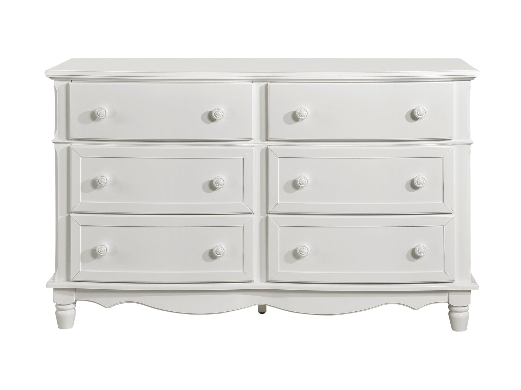 Clementine White Dresser - Ornate Home