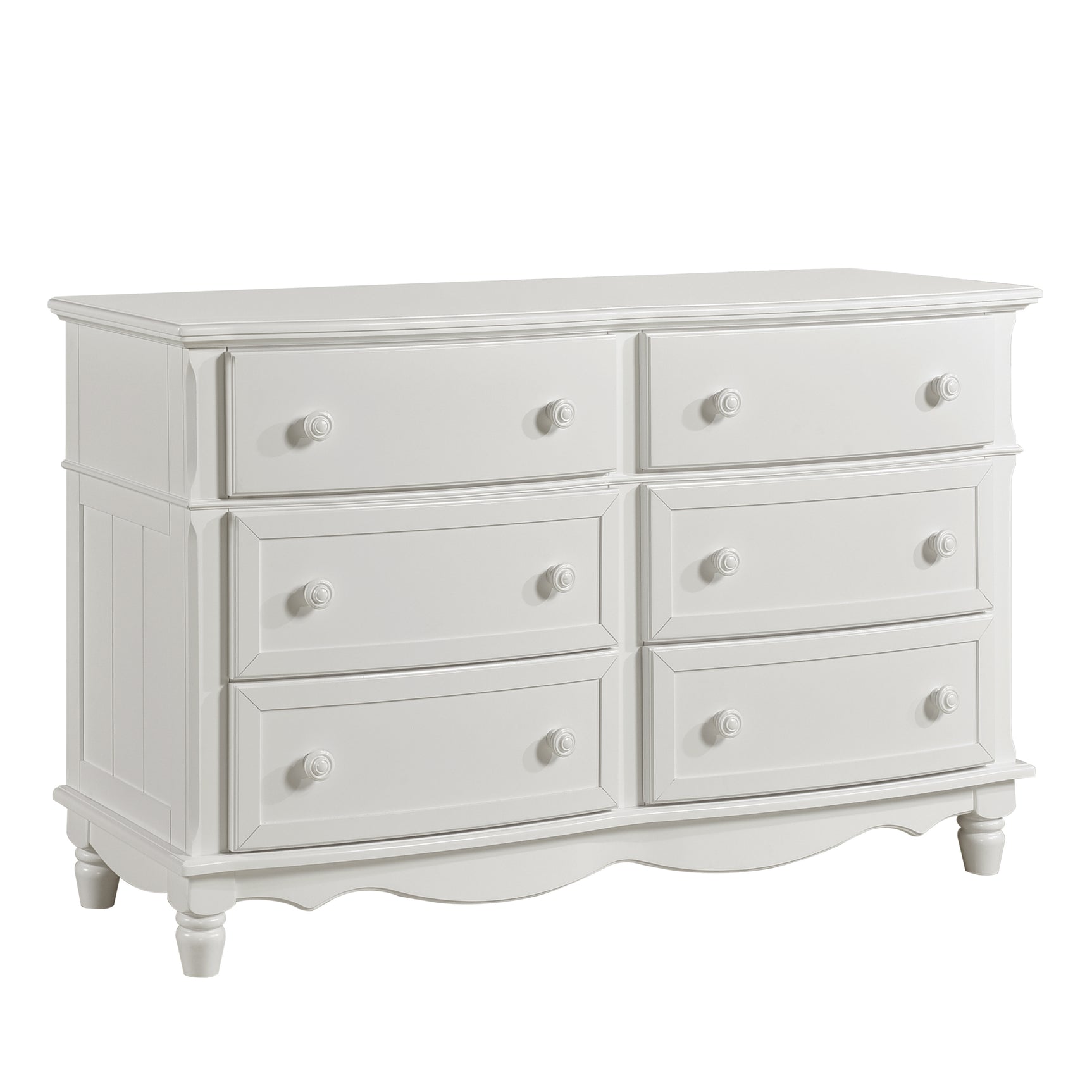 Clementine White Dresser - Ornate Home