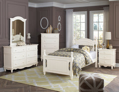 Clementine White Mirror - Ornate Home