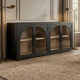 Clements Black Sideboard - Ornate Home