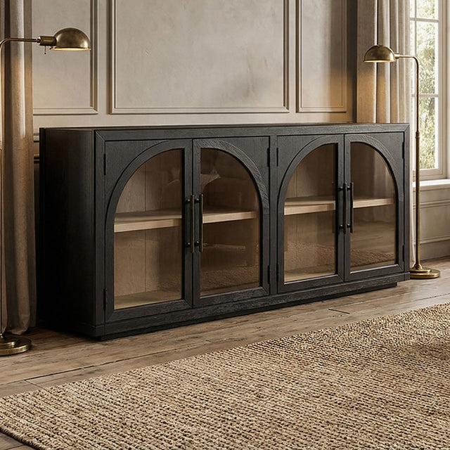 Clements Black Sideboard - Ornate Home