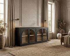 Clements Black Sideboard - Ornate Home