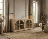 Clements Natural Sideboard - Ornate Home