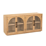 Clements Natural Sideboard - Ornate Home