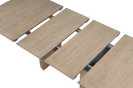 Clements Oak Dining Table - Ornate Home