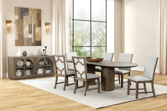 Clements Oak Dining Table - Ornate Home