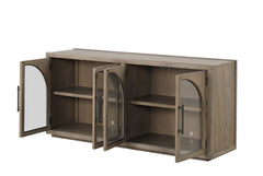 Clements Oak Server - Ornate Home
