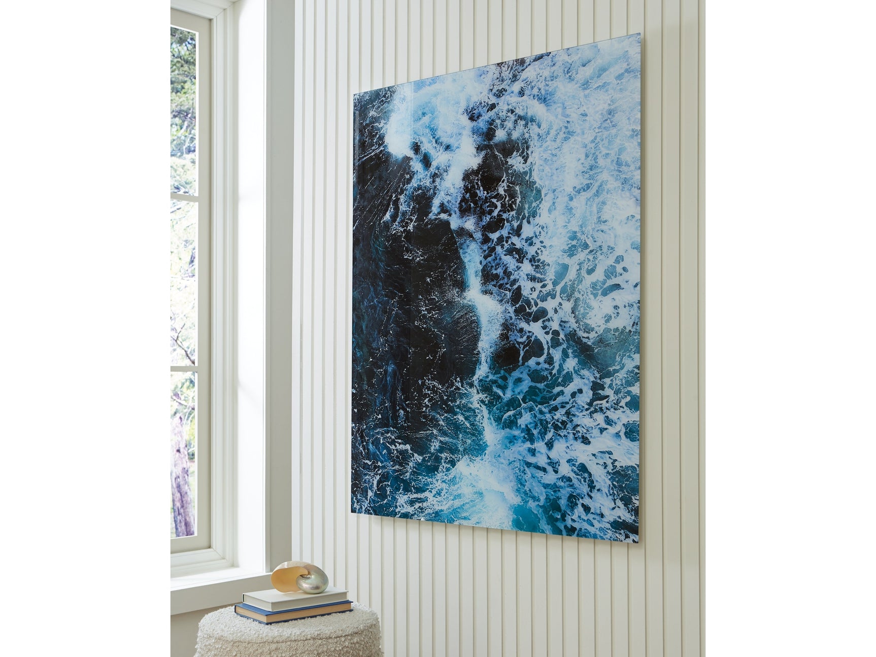 Clemick Turquoise Wall Art (Online Special Price) - Ornate Home