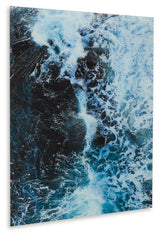 Clemick Turquoise Wall Art (Online Special Price) - Ornate Home