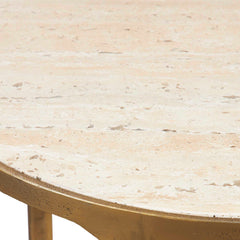 Clench Brass Side Table - Ornate Home